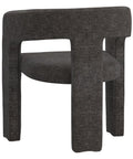 Amara Charcoal Modern Upholstered Dining Chair -6
