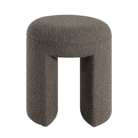 Amarion Taupe Boucle Stool-2