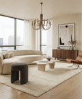Amarion Taupe Boucle Stool