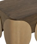 Amarula Dark Brown Timber-Look Concrete End Table-7