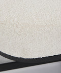 Amelia Cream Boucle Bench-4
