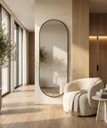 Ammar Black Full Length Mirror