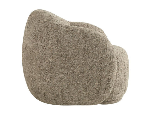 Amriel Brown Fabric Accent Chair-3