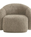 Amriel Brown Fabric Accent Chair-4
