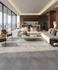 grey concrete floor tile