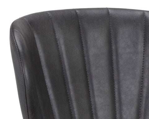 Arabella Portabella Faux Leather Swivel Office Chair-4