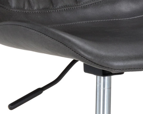 Arabella Portabella Faux Leather Swivel Office Chair-5