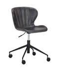Arabella Portabella Faux Leather Swivel Office Chair