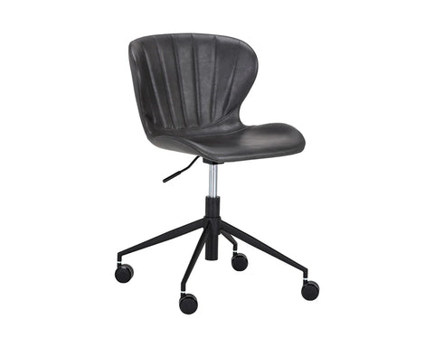 Arabella Portabella Faux Leather Swivel Office Chair