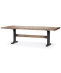 Araxi 95" Brown Mango Wood Dining Table-1