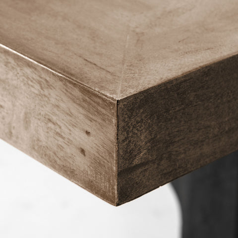Araxi 95" Brown Mango Wood Dining Table-6