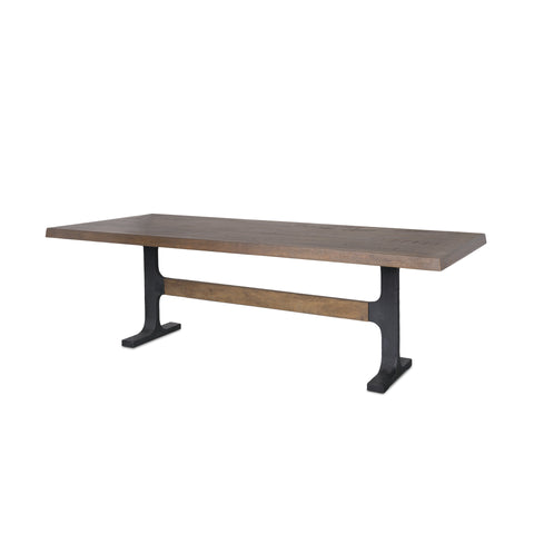 Araxi 95" Medium Brown Mango Wood Dining Table - 2