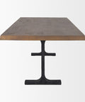 Araxi 95" Medium Brown Mango Wood Dining Table - 4