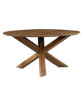 Arcadia Solid Mango Wood Round Dining Tabl-2