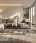 Arden Grey Marble Coffee Table - Sunpan