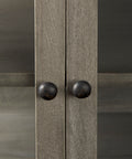Arelius Grey Mango Wood Accent Cabinet -2