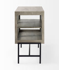 Arelius Grey Mango Wood Accent Cabinet -5