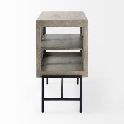 Arelius Grey Mango Wood Accent Cabinet -5