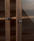 Arelius Medium Brown Mango Wood Accent Cabinet-6