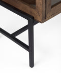 Arelius Medium Brown Mango Wood Accent Cabinet-7