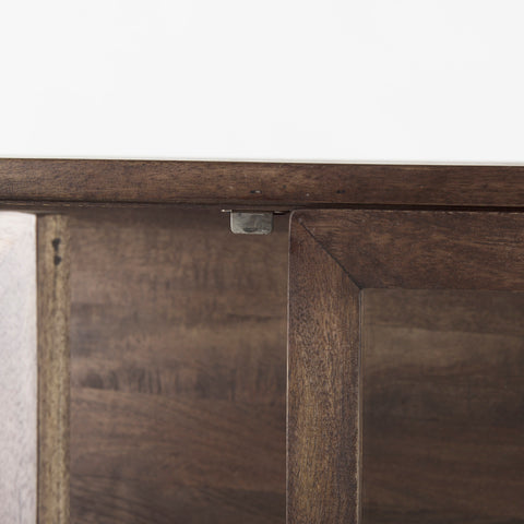 Arelius Medium Brown Mango Wood Display Cabinet -6