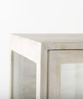 Arelius White Mango Wood Display Cabinet-5