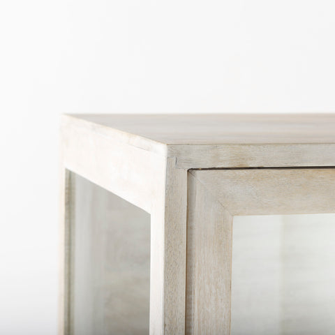 Arelius White Mango Wood Display Cabinet-5