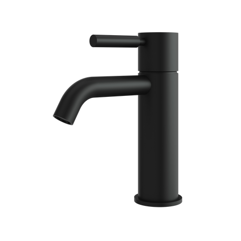 Aria Black Single Hole Bathroom Faucet