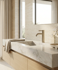 Aria Brushed Nickel Single Hole Bathroom Faucet