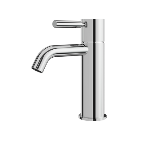 Aria Polished Chrome Single Hole Bathroom Faucet