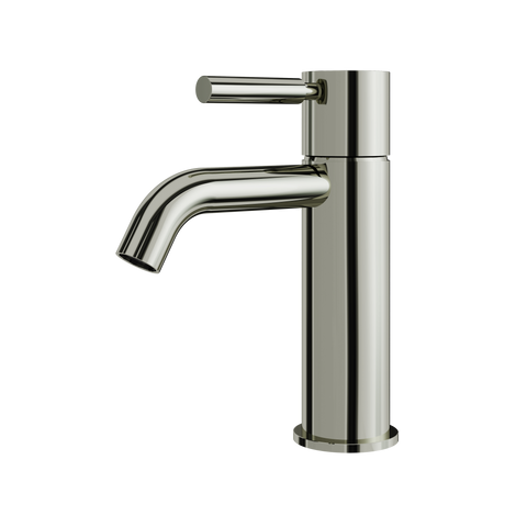 Aria Polished Nickel Single Hole Bathroom Faucet 