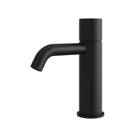 Aria Slim Black Single Hole Bathroom Faucet