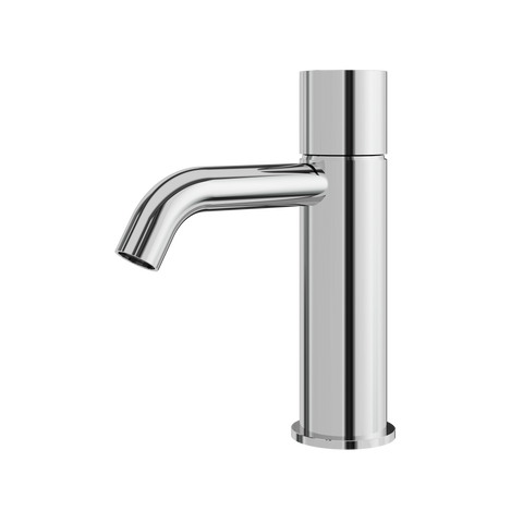 Aria Slim Polished Chrome Single Hole Bathroom Faucet