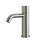 Aria Slim Polished Nickel Single Hole Bathroom Faucet - Aquabrass