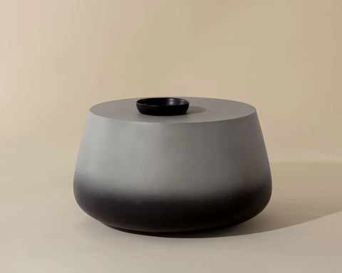 Aries Grey Concrete Coffee Table Sunpan