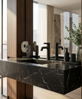 Ariston Black Single Hole Bathroom Faucet