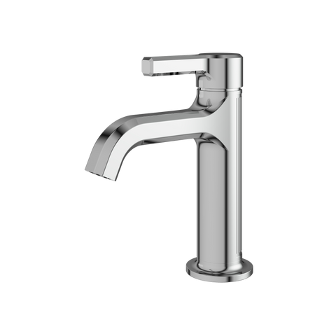 Ariston Polished Chrome Single Hole Bathroom Faucet