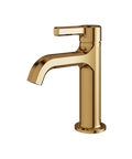 Ariston Polished Gold Single Hole Bathroom Faucet
