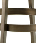 Arizona Cream Faux Leather Swivel Counter Stool -6
