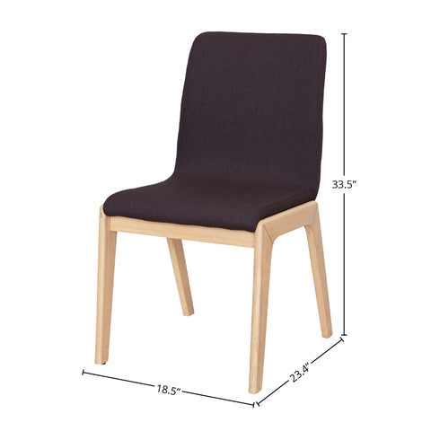 Arizona Grey Modern Upholstered Dining Chair -5