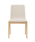 Arizona Oatmeal Modern Upholstered Dining Chair -2