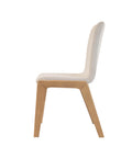 Arizona Oatmeal Modern Upholstered Dining Chair -3