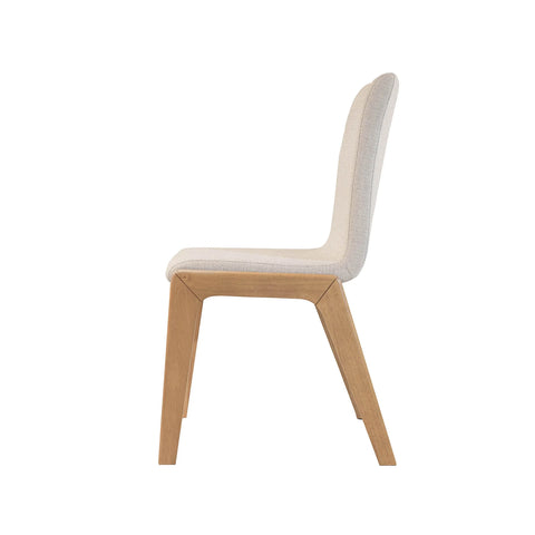 Arizona Oatmeal Modern Upholstered Dining Chair -3