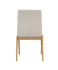Arizona Oatmeal Modern Upholstered Dining Chair -4