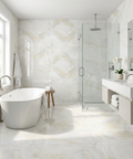 Onyx look floor tile