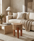 Asco 18-Inch Reclaimed Wood Stool 