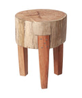 Asco 18-Inch Reclaimed Wood Stool -1