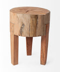 Asco 18-Inch Reclaimed Wood Stool -4