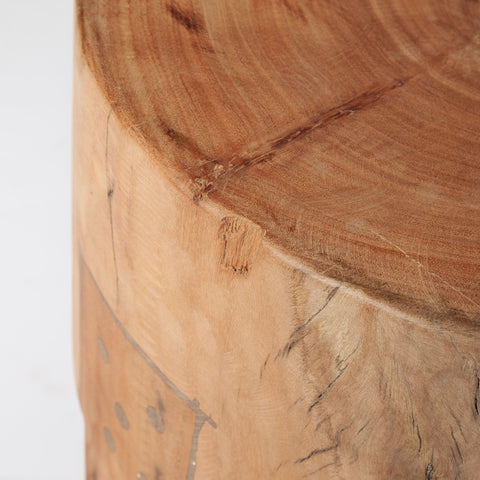 Asco 18-Inch Reclaimed Wood Stool -5