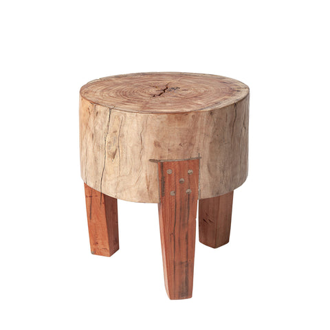 Asco Reclaimed Wood Stool -1